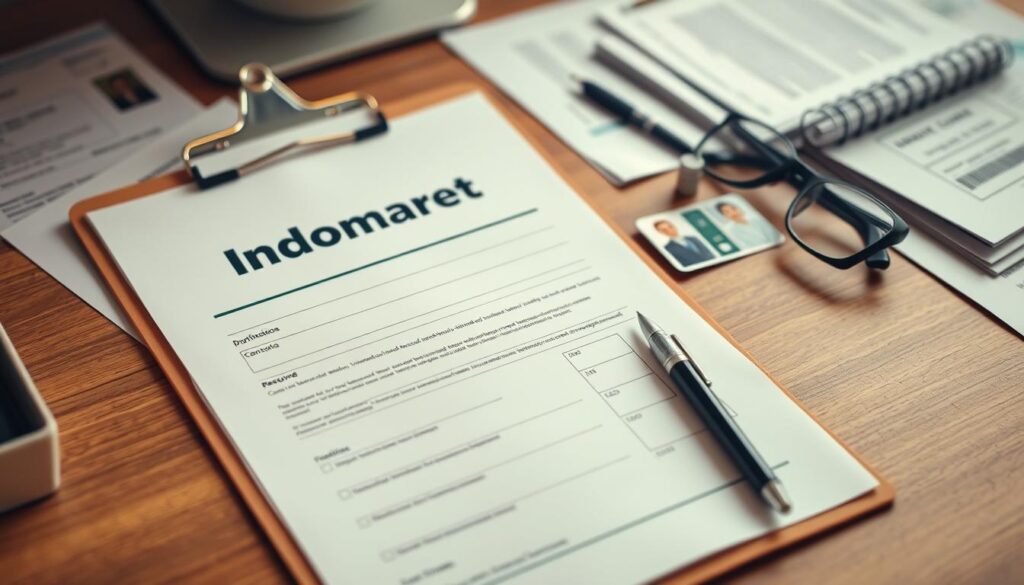 dokumen lamaran kerja indomaret