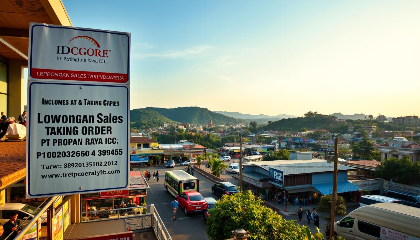 Lowongan Sales Taking Order PT Propan Raya ICC di Bogor