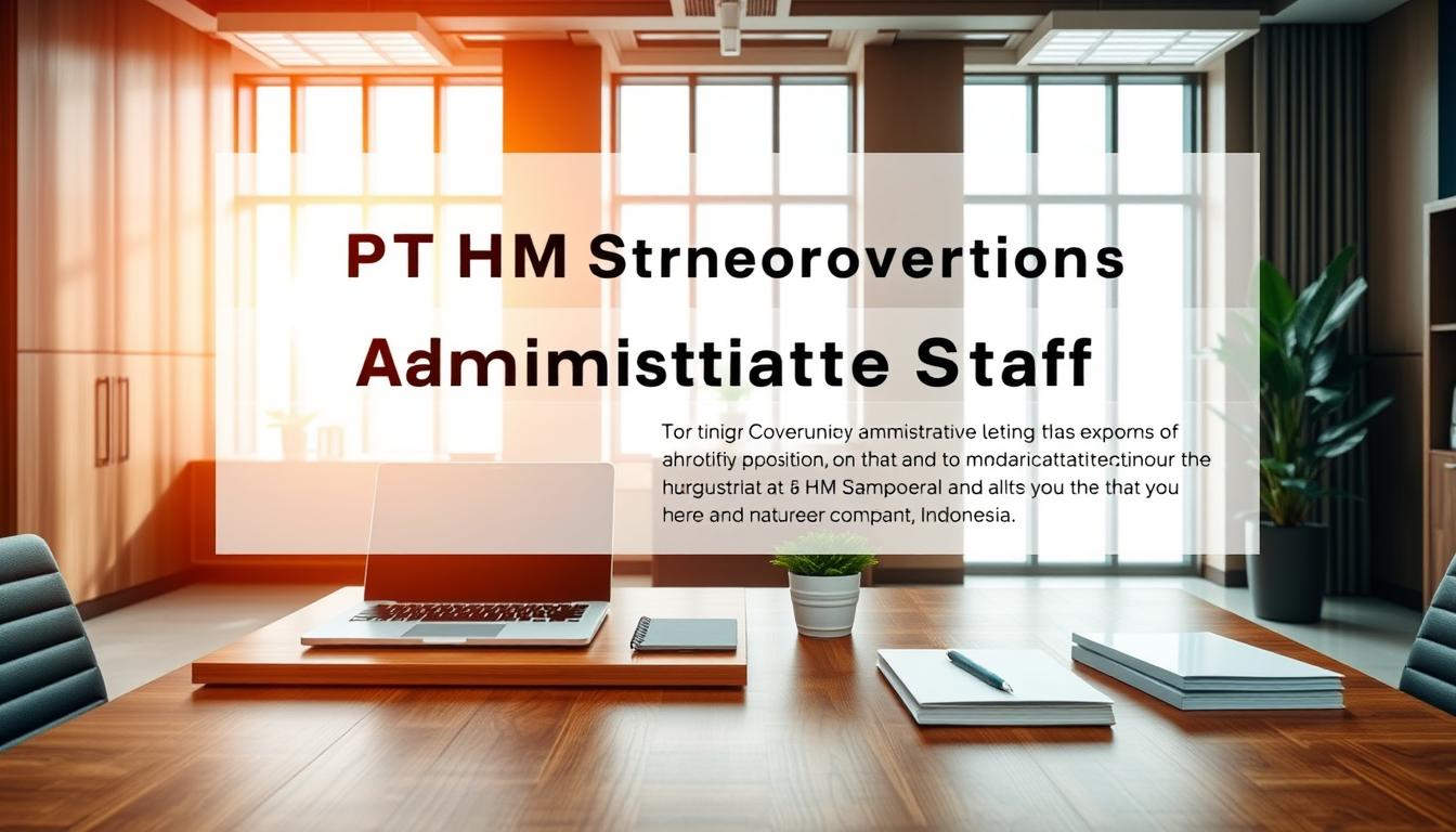 Lowongan Staf Administrasi PT HM Sampoerna Tbk di Banten