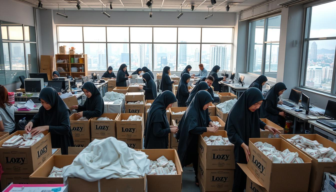 Lowongan Staf Packing Lozy Hijab di Bandung
