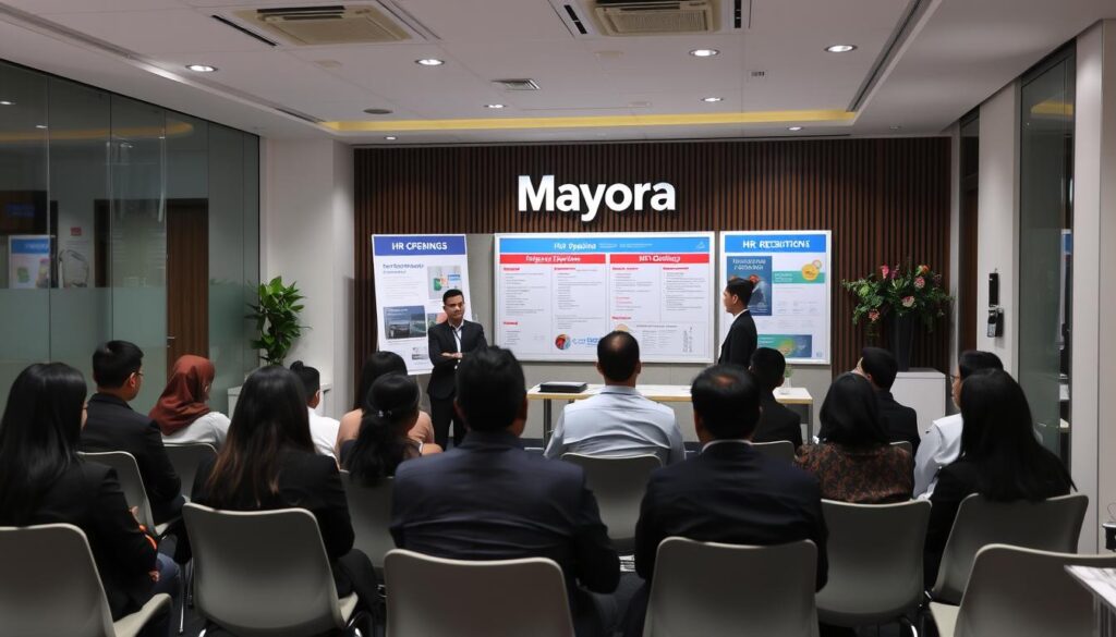 proses rekrutmen PT Mayora